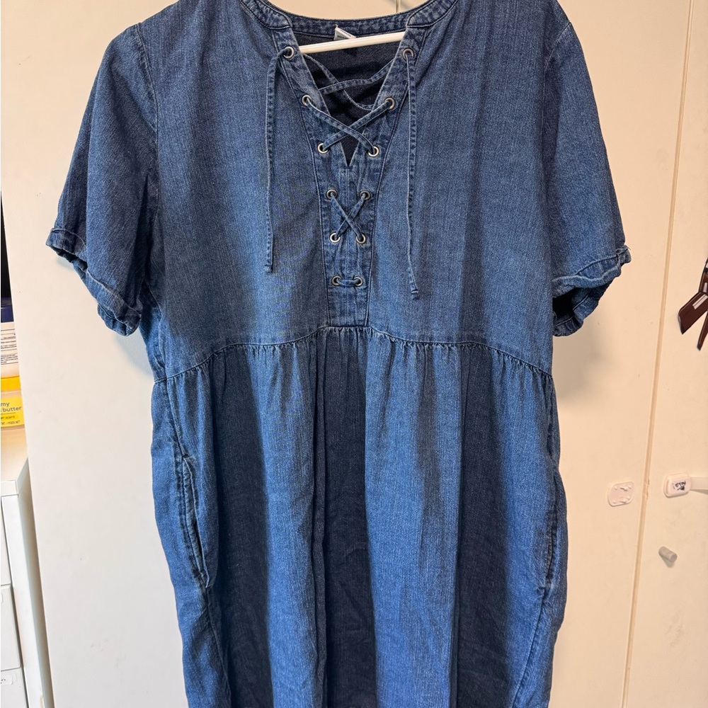 Old Navy Blue Denim dress